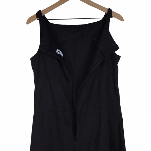 GAP 100% Linen Vintage Sun Dress Y2K Sleeveless Thin Straps Natural Fibers 10 - Picture 6 of 12